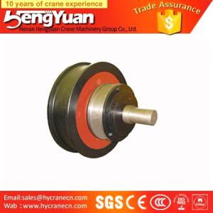 Wholesale OEM in China forged overhead tracvelling crane hy wheels from china suppliers