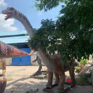 Wholesale Lifelike Animatronic Dinosaur Amusement Park Diplodocus Model from china suppliers