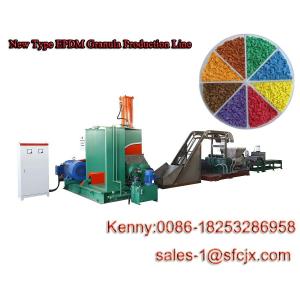 Wholesale XJL-200 900kg/H 1500kg/H EPDM Production Line For Rubber Runway from china suppliers