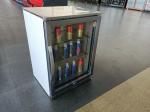 108L Mini Single Glass Door Wine Fridge Bar Bottle Beer Display Chiller