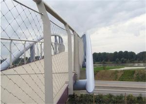 Wholesale 316 Stainless Steel Wire Mesh 20mm - 200mm Aperture For Bridge Protecting from china suppliers