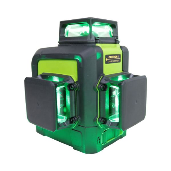 Red Beam Horizontal 3D Laser Level Self Leveling Rotary 60m Range