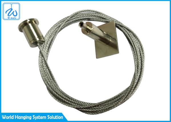 Wire Light Fittings Wire Suspension Hanging Kit With Adjustable Aircraft Cable