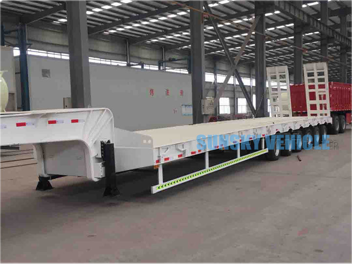 low bed trailer