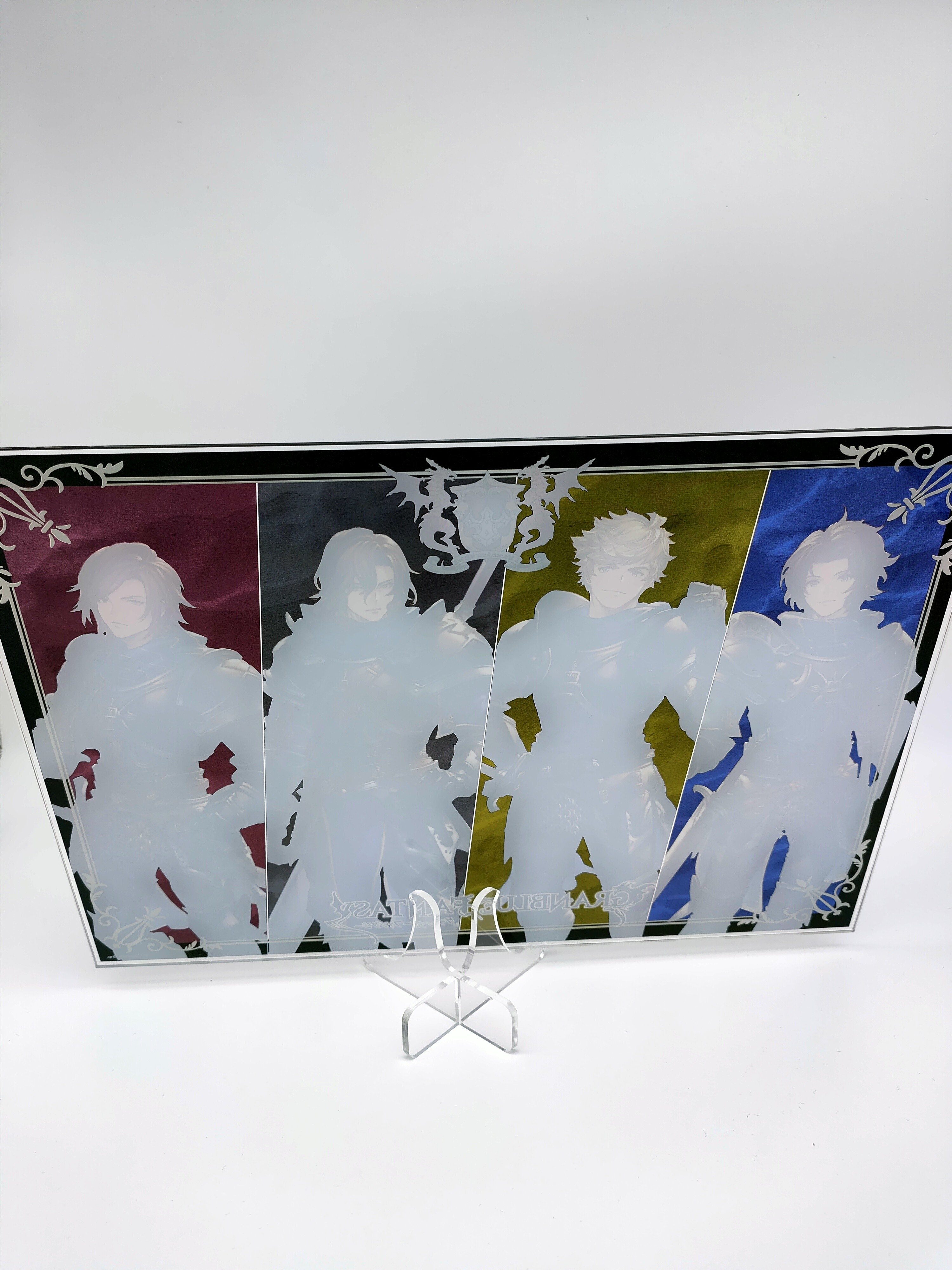 Inkjet Printing Anime Acrylic Figure Demon Slayer Figure 21cm Size