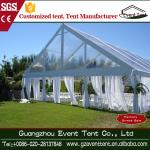 Romantic Aluminium Frame Transparent Wedding Party Tent 100km/H