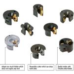 Customized Welding Electrode Tip Dresser Robot Holders For Cutter Resistance