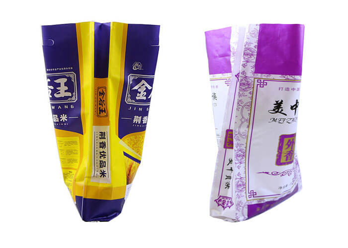 Watertight Woven Polypropylene Packaging Bags For Starch Transparent