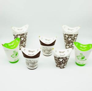Wholesale Recyclable Packing PLA Coated Paper Cups , Biodegradable Paper Cups Customized Logo from china suppliers