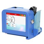 Mini Standard 2.8-Inch Screen Blue Inkjet Printer Plastic Bag Carton Bottle Cap