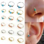 Fashion High Quality Nostril Hoop Nose Ring Nose Earring Piercing Hiphop Body