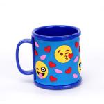 China Soft PVC Mug manufacturer Custom Logo Wrapped Soft Touch Flexible PVC Mug