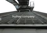 Hook Type Manganese Steel Woven Wire Mesh Quarry Screen With Square Aperture