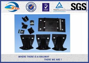 Wholesale OEM UIC60 Railroad Tie Plates Rail Fixing Base for Railway Fastenings from china suppliers