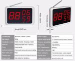 Ihome pager calling device restaurant waiting system