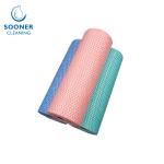 Reusable Spunlace Non Woven Dry Wipes Cleaning Household Roll
