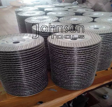 Single Side Star Diamond Disc Blades / Electroplated Grinding Wheels