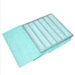 Synthetic Fiber Rigid Pocket Filter For Hvac System Bag Air Filters