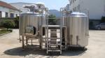 500L 1000L 1500L Small Stainless Steel Brewing Equipment With Digital Display