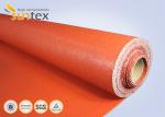 Heat Resistant Insulation Silicone Rubber Coated Fiberglass Cloth/fabric For