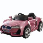 Sky Blue Princess Pink Children's Electric Car with Battery Power and Remote