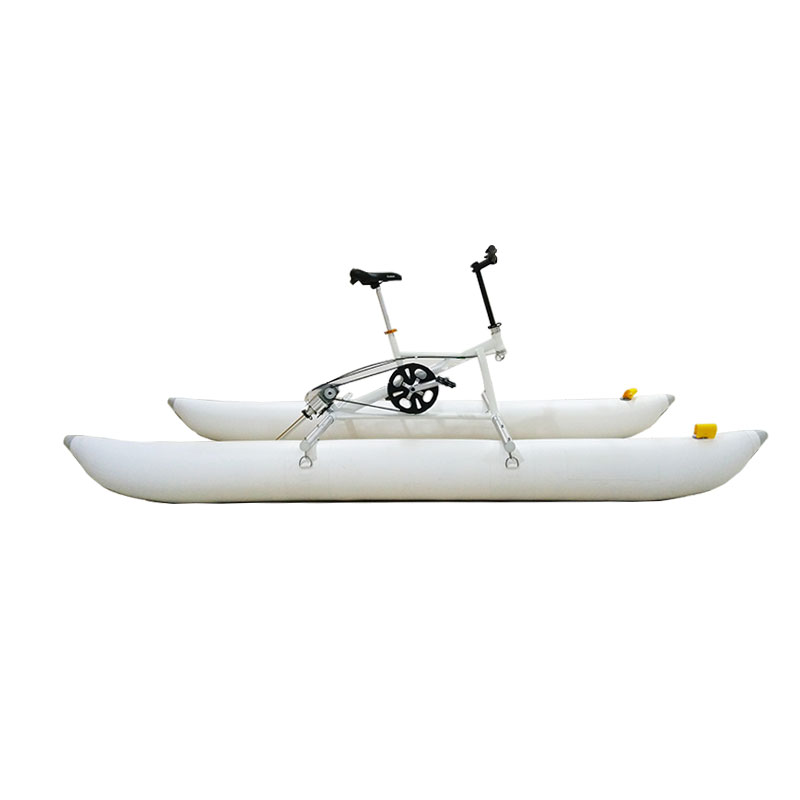 Outdoor Sports Equipment Water Tricycle Bike Inflatable Bicycle For Resort Hotel