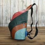 Anti Theft Genuine Leather Backpack