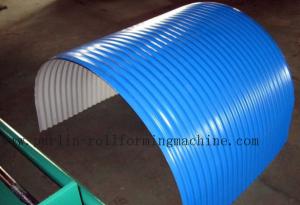 Wholesale Corrugated Cladding Wall / Roof Panel Roll Forming Machine / Equipment / Line 0.3mm - 0.8mm from china suppliers