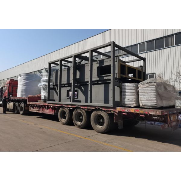 Automatic Rock Wool Panel Production Line with 40~120 meters/min Conveying Speed and 2800mm Swing Belt Width