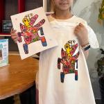 Paper Material Type Heat Fabric Printing Transfer Paper For Custom Logo Transfer