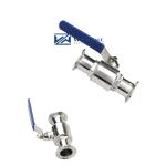OEM Support SS304 1/4''-4.0'' Homebrew Tri-Clamp Ball Valve Stainless Steel