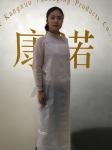 Biodegradable Medical Disposable PE Apron , Green Color Plastic Aprons For