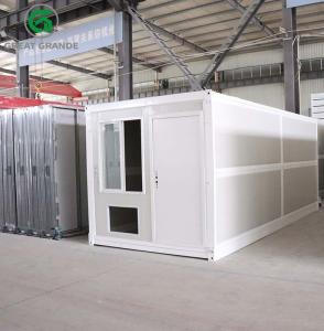 Wholesale Steel Fireproof Living Prefab Container Homes Portable Folding House from china suppliers