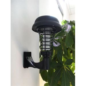 Pathways Solar Powered LED Ground Lights Mosquito Insect Bug Zapper