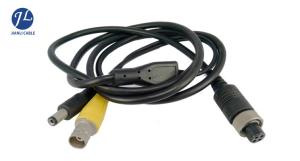 Wholesale Vehicle Camera BNC RCA DC Extension Cable 4 Pin Male Aviation Plug Wire from china suppliers