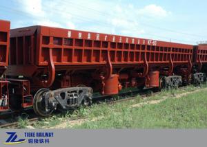 Wholesale Heavy Load 80t Low Side Dump Trailer Ballast Steel Slag Tipping Wagon from china suppliers