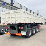 3 4 Axle Side Wall Fence Cargo Semi Trailer 40T 60T Hydraulic Side Tipper
