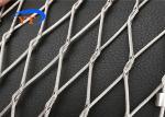 7x7 Stainless Steel Zoo Wire Mesh / Zoo Aviary Netting 1.2mm 30x30mm