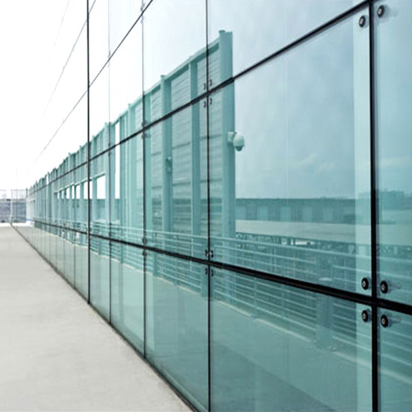 6061 6063 T5 T6 Point Supported Glass Curtain Wall Spider Glass Fitting Curtain Wall System
