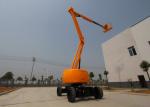 2 Wheel Drive Hydraulic Boom Lift 19.7M Working Height 360° continuous Turntable