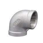 304 Stainless Steel Female Thread Elbow 90 Degrees Angle Connection for Long