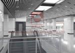 Safe Reliable Moving Walk Escalator 30° 0.5m/s For Large Supermarket Mall