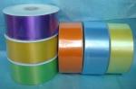 45mm * 100Y White Black And Gold Curling Ribbon Decoration Beautiful Celebrate