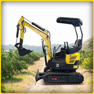 Wholesale 2 Ton Mini Crawler Excavator Digging Machines  For Building / Construction from china suppliers
