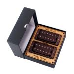 Silver Metal Guitar Pickup With Alnico 5 Magnets 6~7kΩ Resistance 70*39MM Pole