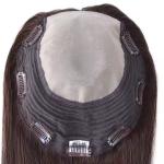 Cuticle Remy Hair Topper Full Injected Poly skin Best Quality Hair Top Piece