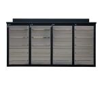 Auto Repair Storage Workbench with Drawers and Durable Stainless Steel Top