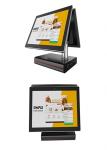All In One Self Service Food Ordering Kiosks , Wall Mounted Touch Screen Kiosk