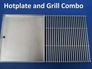 Wholesale 201 Stainless Steel Teppanyaki BBQ Grill 4mm Teppanyaki Indoor Grill from china suppliers