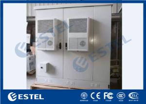 Wholesale Three Compartment Outdoor Electronic Equipment Cabinets IP55 With Air Conditioner from china suppliers